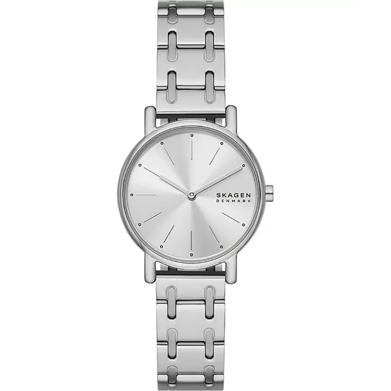 Skagen Signatur Lille 30mm Silver Dial Steel Ladies Quartz Watch SKW3123