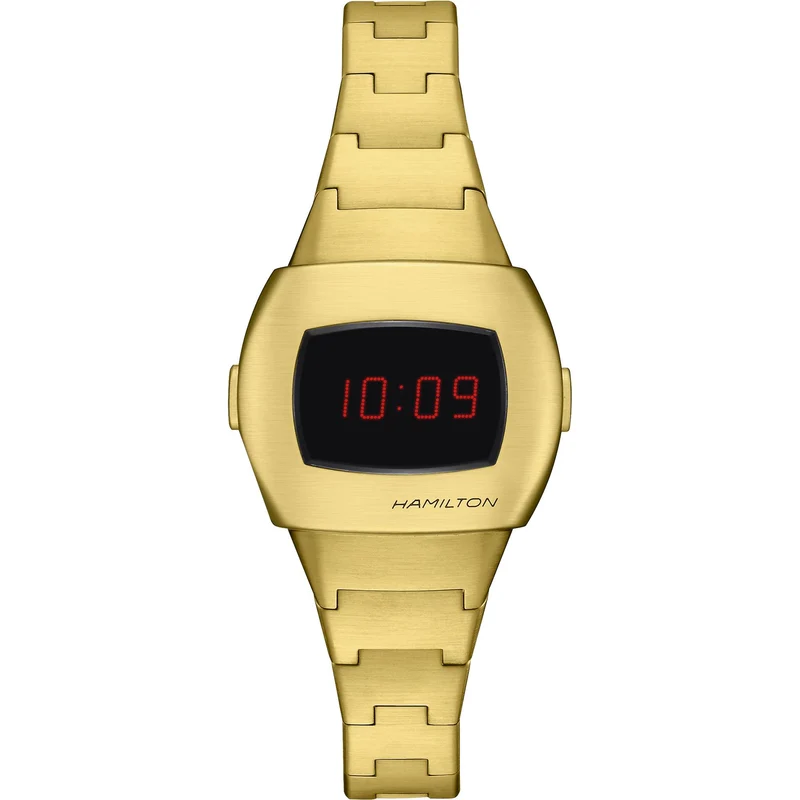 Hamilton American Classic 31mm PSR Digital Gold PVD Quartz Watch H52314130