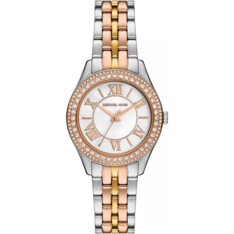 Michael Kors Harlowe Quartz Silver Dial Steel Strap Women’s Watch MK4846