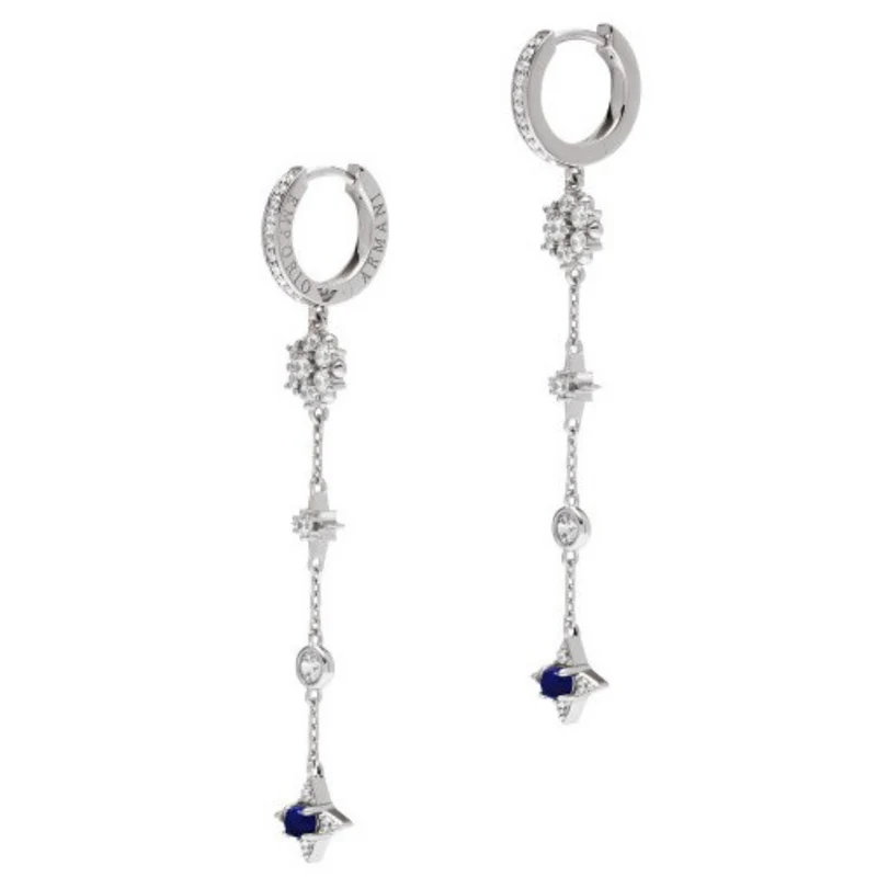 Emporio Armani Sterling Silver Drop Women's Earrings EG3602040