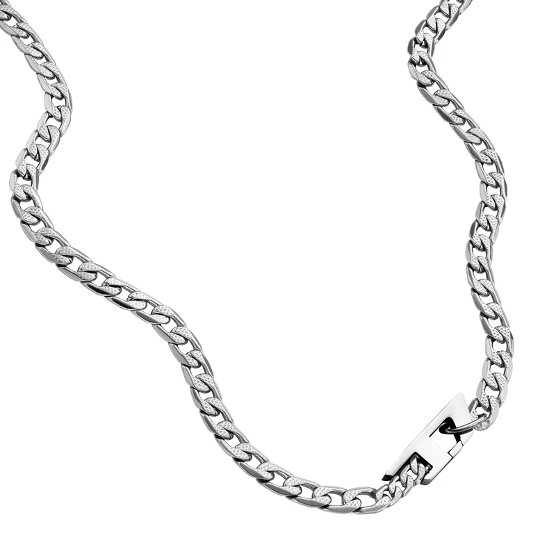 Diesel Stainless Steel Chain Necklace DX1497040