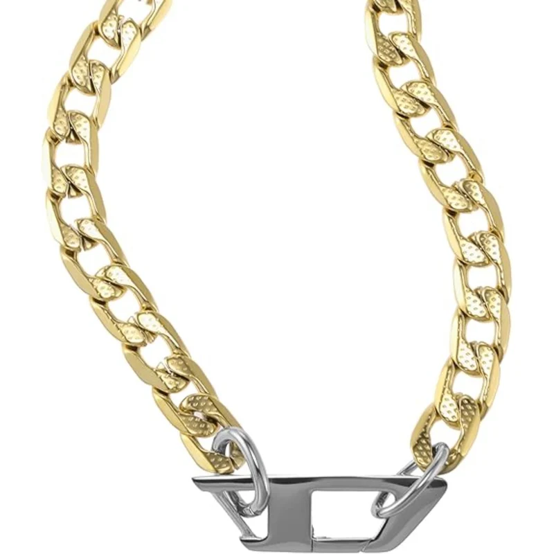 Diesel Chain Stainless Steel Necklace DX1438931
