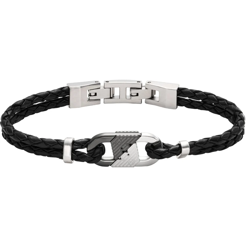 Emporio Armani Two-Tone Stainless Steel ID Men's Bracelet EGS3171040