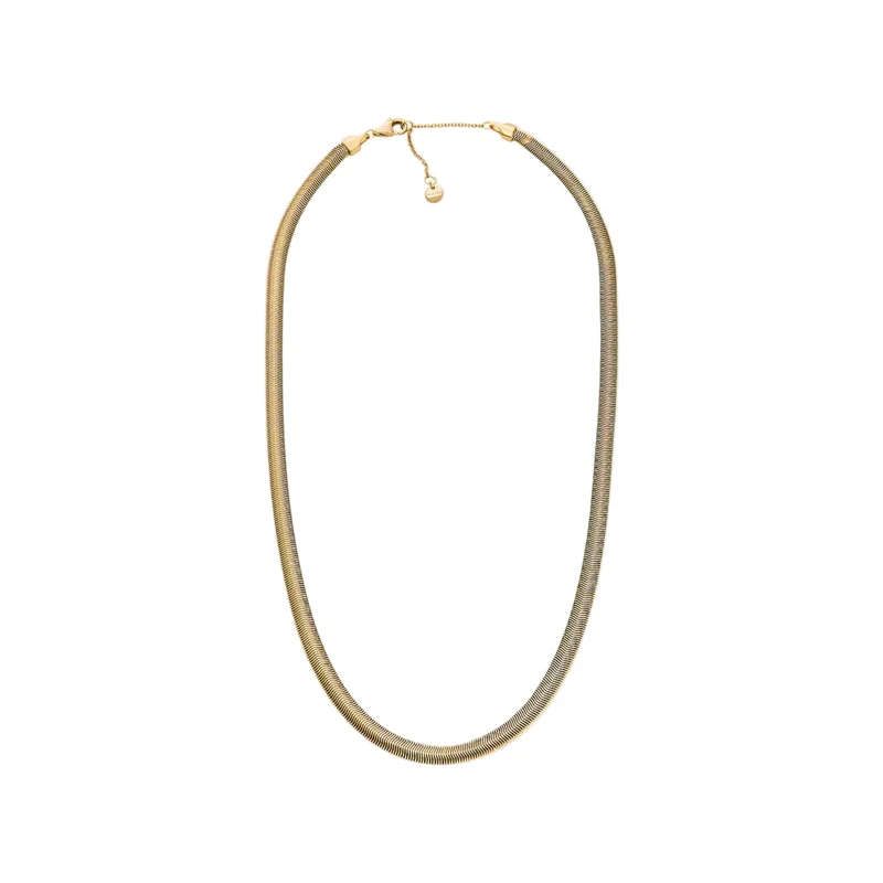 Skagen Moderne Stak Gold-Tone Stainless Steel Chain Ladies Necklace SKJ1866710