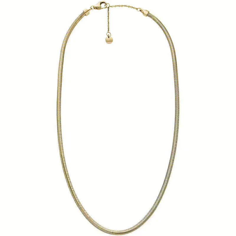 Skagen Moderne Stak Gold-Tone Stainless Steel Chain Ladies Necklace SKJ1872710