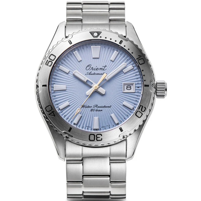 Orient Mako 40mm 75th Anniversary Limited Edition Blue Dial Steel Mens Automatic Watch RA-AC0Q12L30B
