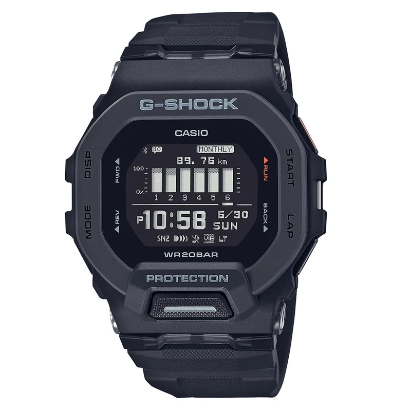Casio G-Squad Quartz Digital Resin Strap Men's Watch GBD-200-1ER