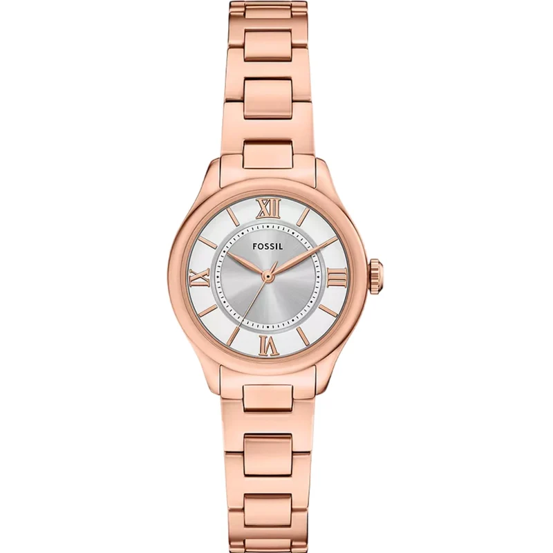 Fossil Gilmore 28mm Silver Dial Steel Ladies Quartz Watch ES5420