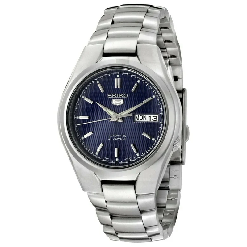 Seiko 5 Automatic Blue Dial Steel Strap Men's Watch SNK603K1